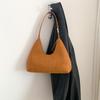 Retro suede bag versatile autumn and winter new niche armpit bag high-end fashion women's shoulder bag women