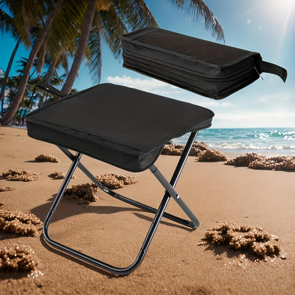 Portable Folding Pencil Stool for Outdoor Picnic, Small Folding Stool for Camping and Fishing