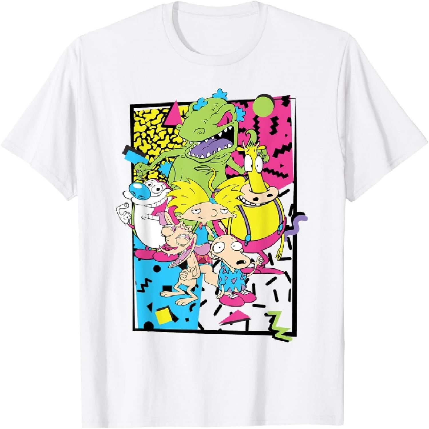 Nickelodeon Retro 90s Nick Party T-Shirt T-Shirt XXXXXL белый