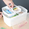 Good-New Large Capacity Pills Storage Box Multi Layer Portable Jewelry Organizer Plastic Medicine Box Household