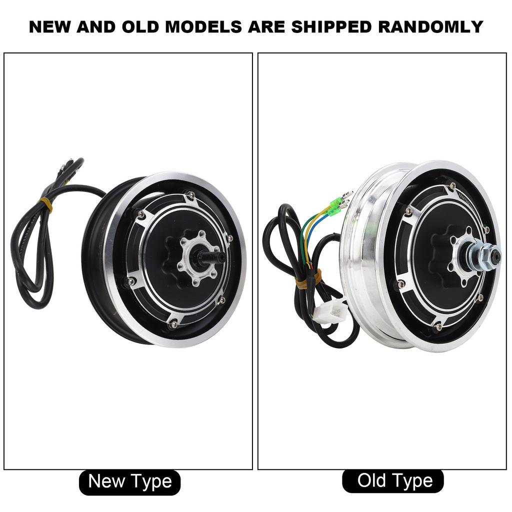 Electric Scooter Hub Motor 48V 1000W Electric Bike Brushless Disc Brake Hub Motor for 10 Inch Outer Tire 48V Hub Motor Hub Motor