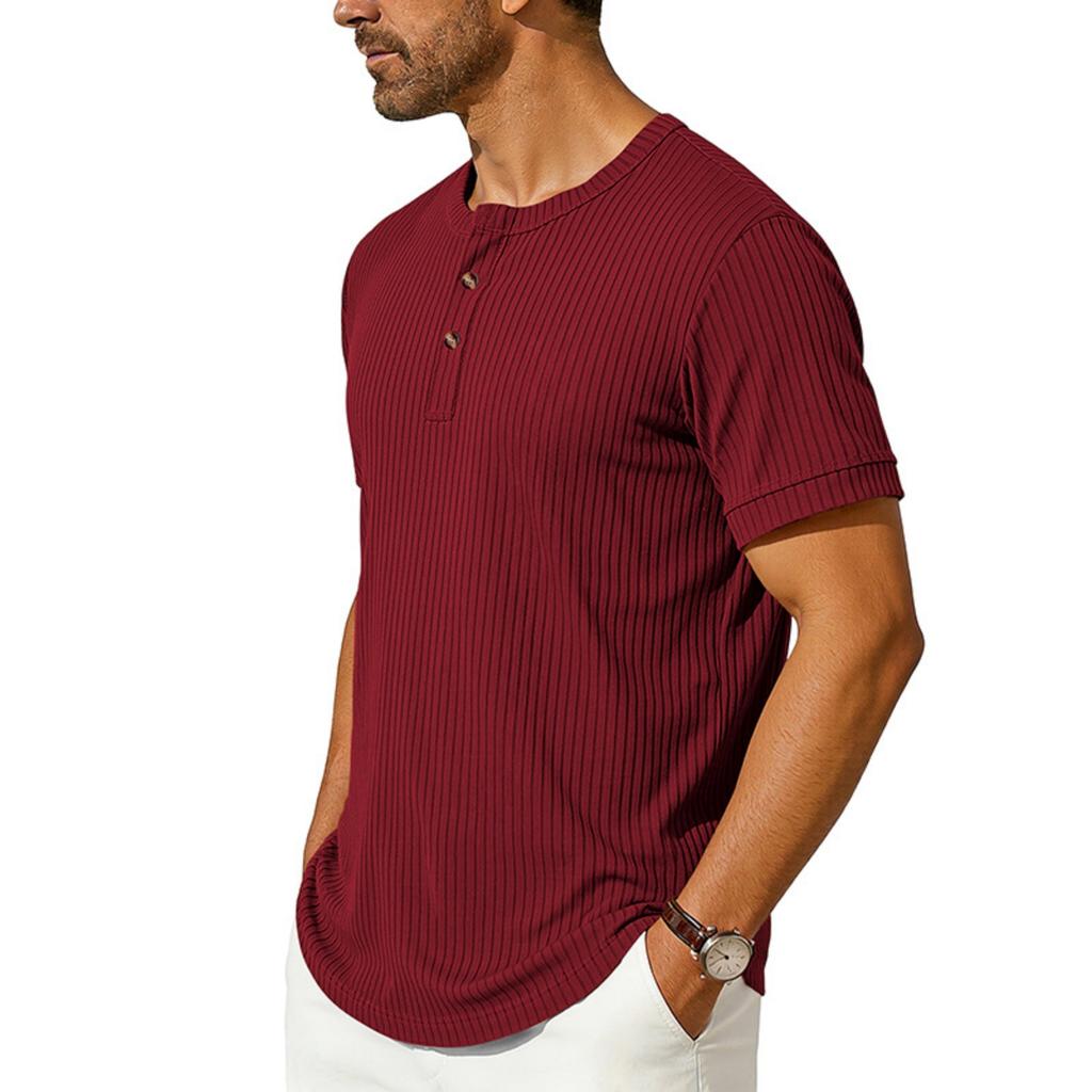 Men's Summer Short-sleeved Casual T-shirt