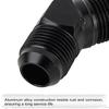 10AN Male Flare to 1 2   NPT Pipe 45 Degree Fitting Adapter Aluminum Alloy Material
