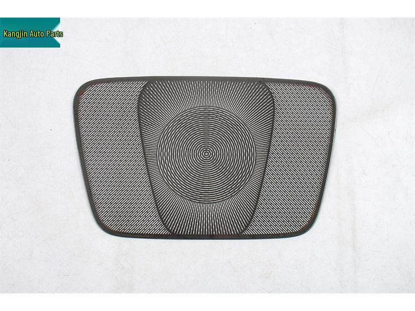 Dustproof Black Titanium Speaker Cover for Front Door Vent - Compatible with Ideal 25 I8 Stainless Steel Interior.