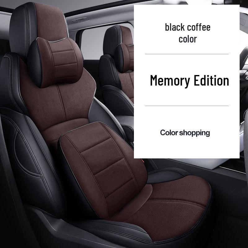 Huse de scaun personalizate din piele întoarsă pentru Land Rover Range Rover Evoque - Acoperire completă, 5 locuri