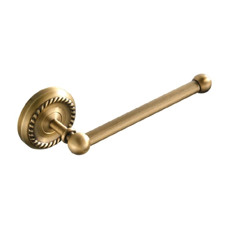 

Simple Elegant Copper Toilet Paper Stand Wall Mounted Toilet Paper Holder Round Base Design for Modern Homes & Office золотой