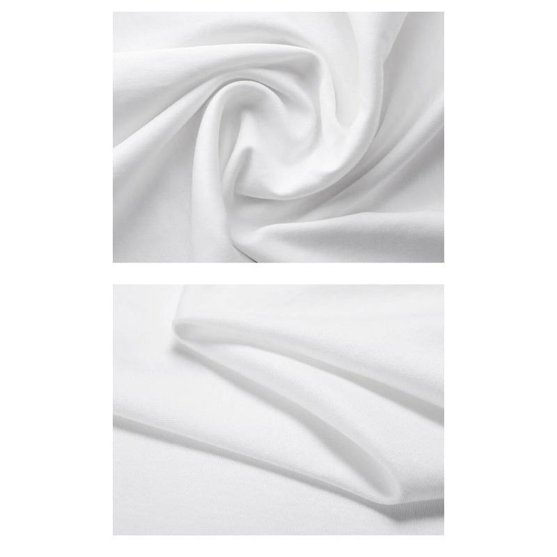 European Sizes Blessed Dad Tee | Romantic Printed T-shirt for Couples, White, Casual Style, Crew Neck, Regular Fit, Short Sleeve