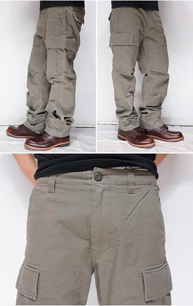 AVIREX BASIC FATIGUE PANTS 6126129 khaki-S