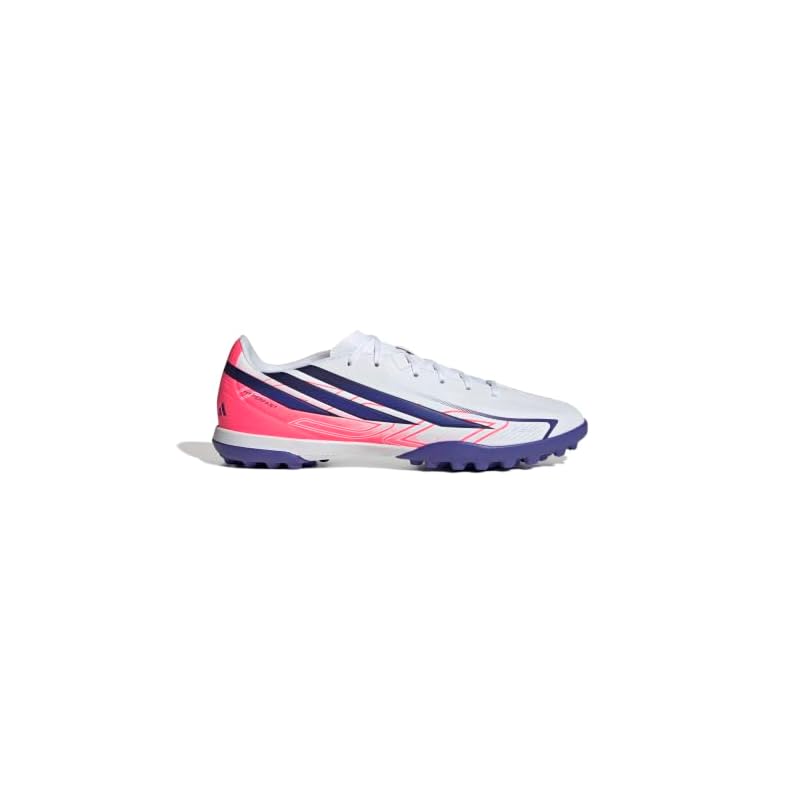 [Adidas] Futsal Shoes F50 HYPERFAST Club TF Unisex Adult OMN60 Footwear White/Solar Purple/Solar Turbo (KJ3409) 27.5 cm