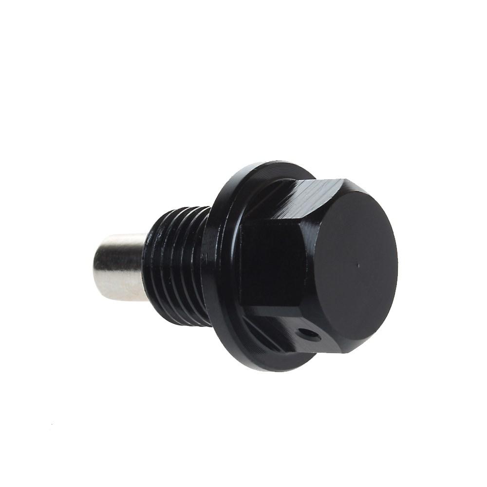 M12x1.5 M12x1.25Magnetic Oil Drain Plug Oil Drain Sump Nut Aluminum Alloy Gearbox Oil Sump Drain Plug Nut M16x1.5 M18x1.5 Oil Drain Plugs 3