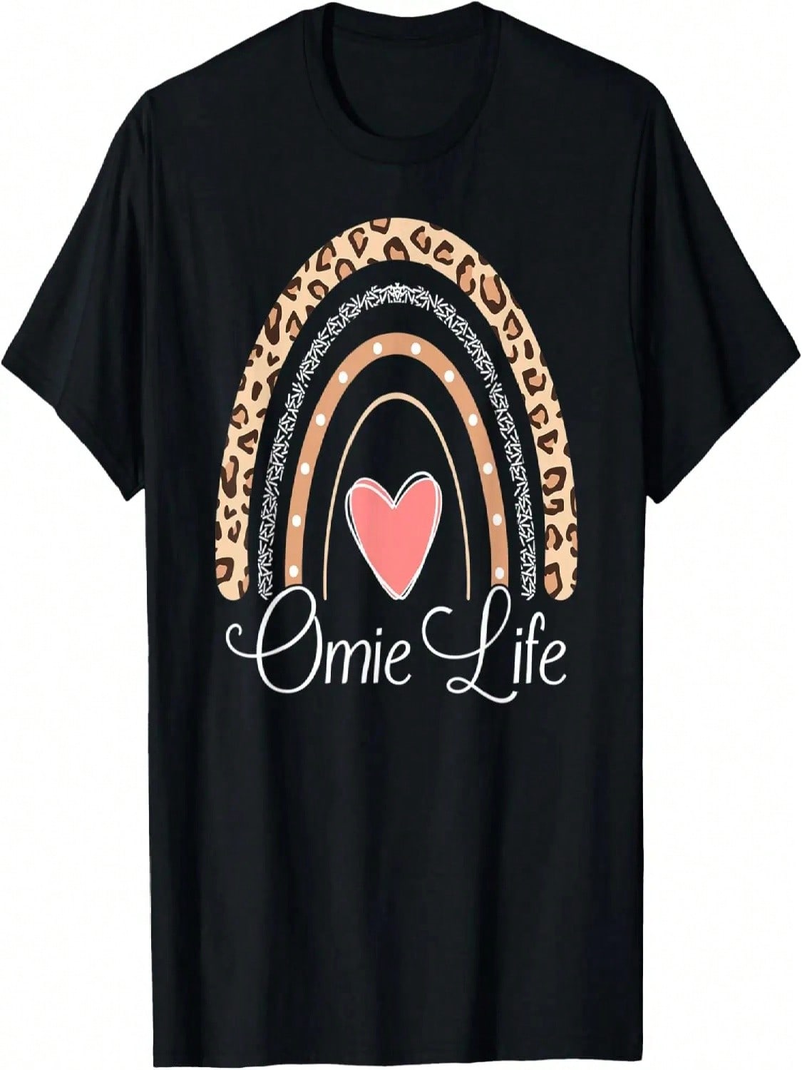 Omie Life Boho Rainbow Funny Grandma T-Shirt S разноцветный