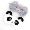 EXVOID 1PCS Panda Eye Patch Eyepatch Christmas Gift Cartoon Animal Sleeping Aid Eyes Mask Cotton Eye Cover Travel Relax