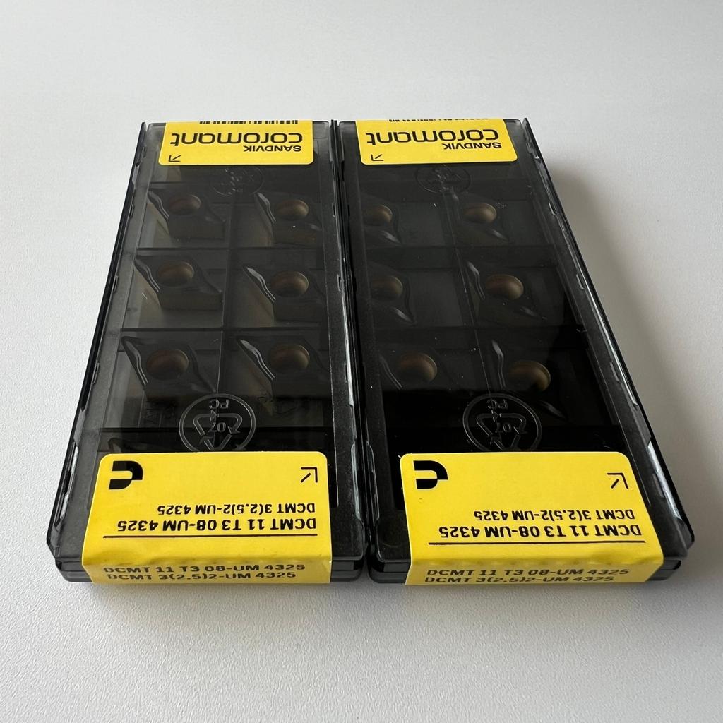 SANDVIK / DCMT11T308-UM 4325 / Original Swedish hard alloy blade 10 Pcs