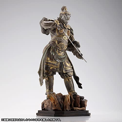 Kaiyodo ARTPLA Four Heavenly Kings Statue, Zochoten, Approx. 160mm Tall, Non-Scale, Unpainted, Unassembled Plastic Model Kit AP011