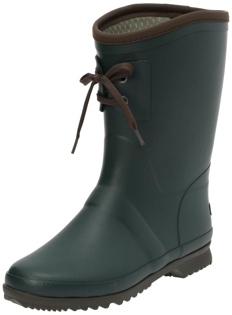 Moonstar MF FG08RL Rain Size 2E Women's Boots, Olive, 22.0 cm,