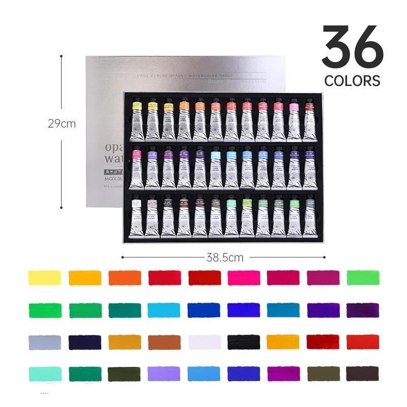 Rubens Deckende Aquarellfarbe Pigment 36 Farben 15ml Set Künstlerbedarf Handbemalte Animation Illustration Wasserfarbe