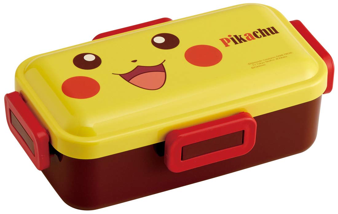 

Skater Silver Ion Antibacterial Softly Serving Lid Lunch Box 530ml Pikachu Face 21 Pokemon PFLB6AG Ag+ Dome-Shaped