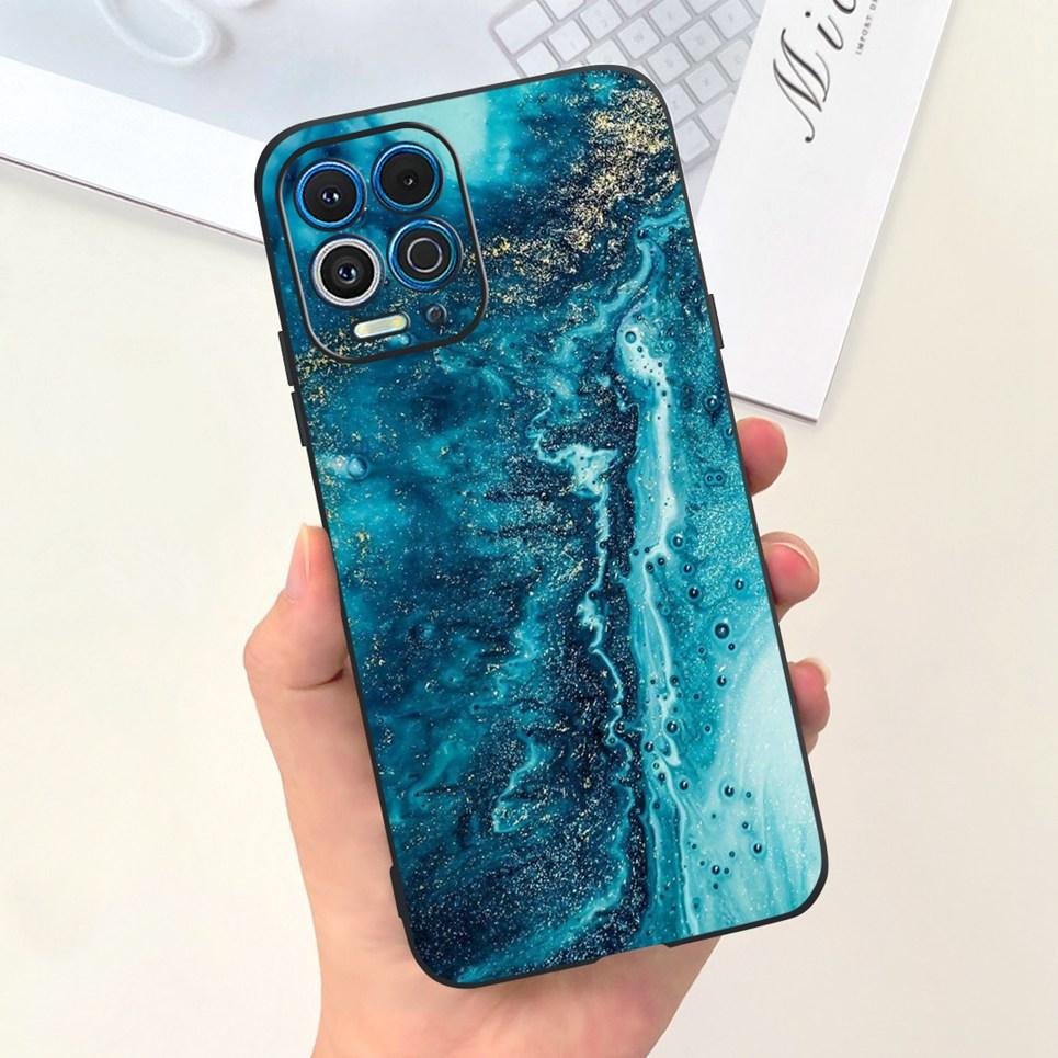 For Cover Motorola Edge S 5G / Motorola Moto G100 Gothic Style Black Cat Cool Pattern Funda Etui For MotoG100 EDGES Soft TPU Bag