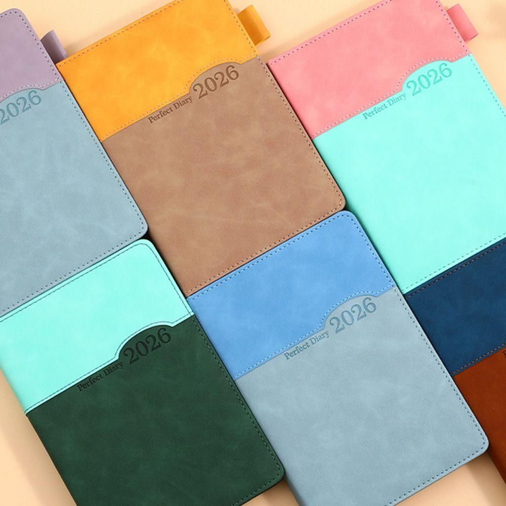 365 Days A5 Agenda Planning Notebook Thick Paper To-do List Notebook  Student