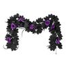 Flexible Artificial Maples Leaf Garlands Indoor Outdoors Halloween Theme Decors Easy Setups Sustainable Plastic Materials