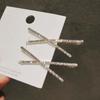 2Pcs Cross Hair Clips X Hair Clips Hair Clips Simple Side Clips Bridal Headwear Fashion Hair Accessories For Girls