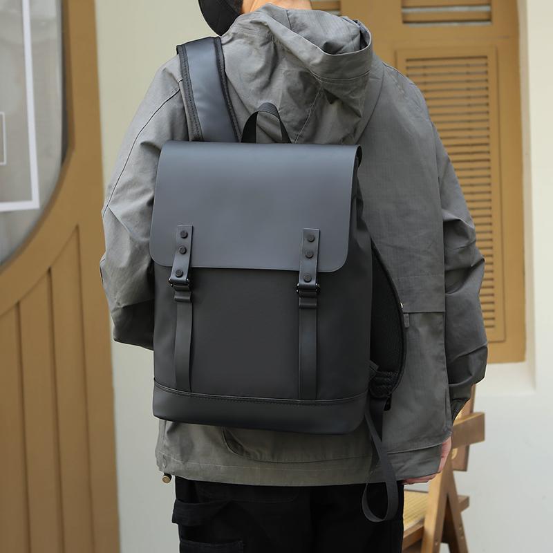 Business and leisure large capacity backpack for men, trendy and versatile, multi-functional neutral backpack