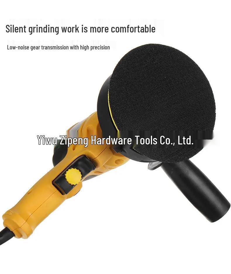 Handheld Car and Floor Polishing Machine - Wax, Glaze, and Grind Surfaces