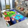 Tappeto Tappetino Decorativo per Casa Soggiorno Camera da Letto Divano Zerbino, Tappeto per Area Giochi Bambini Tappetino Antiscivolo, Gioco Cartoon Bubble Bobble Tappeto per Gamer
