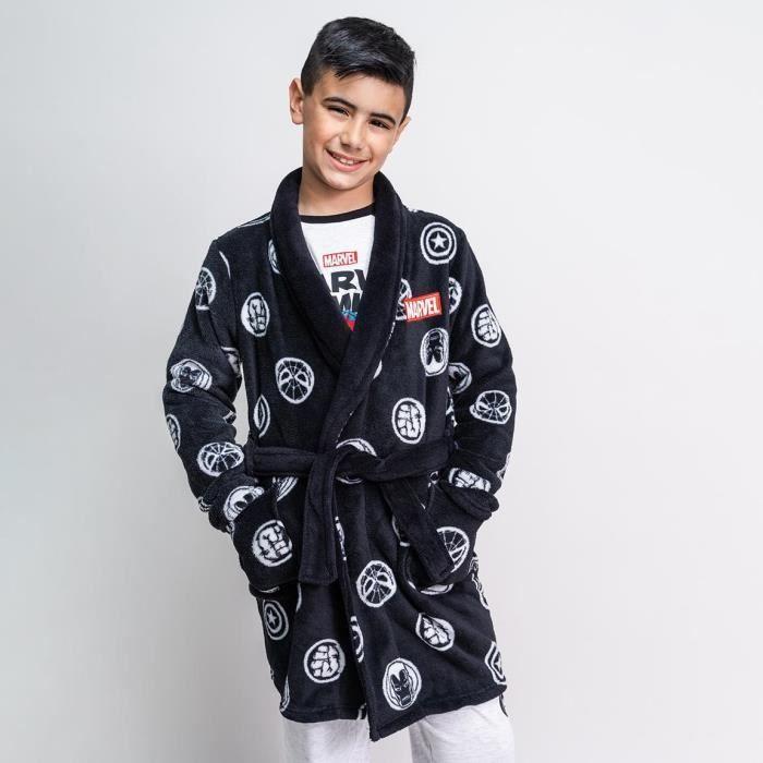 Robe de chambre polaire enfant Cerda Marvel - black - 10 ans