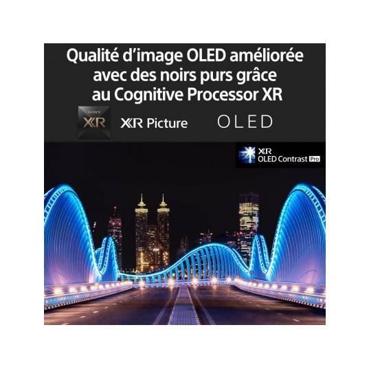 Télévision OLED - SONY - XR42A90KAEP - 4K UHD 106 Cm - Dolby Atmos - Smart TV Wi-Fi