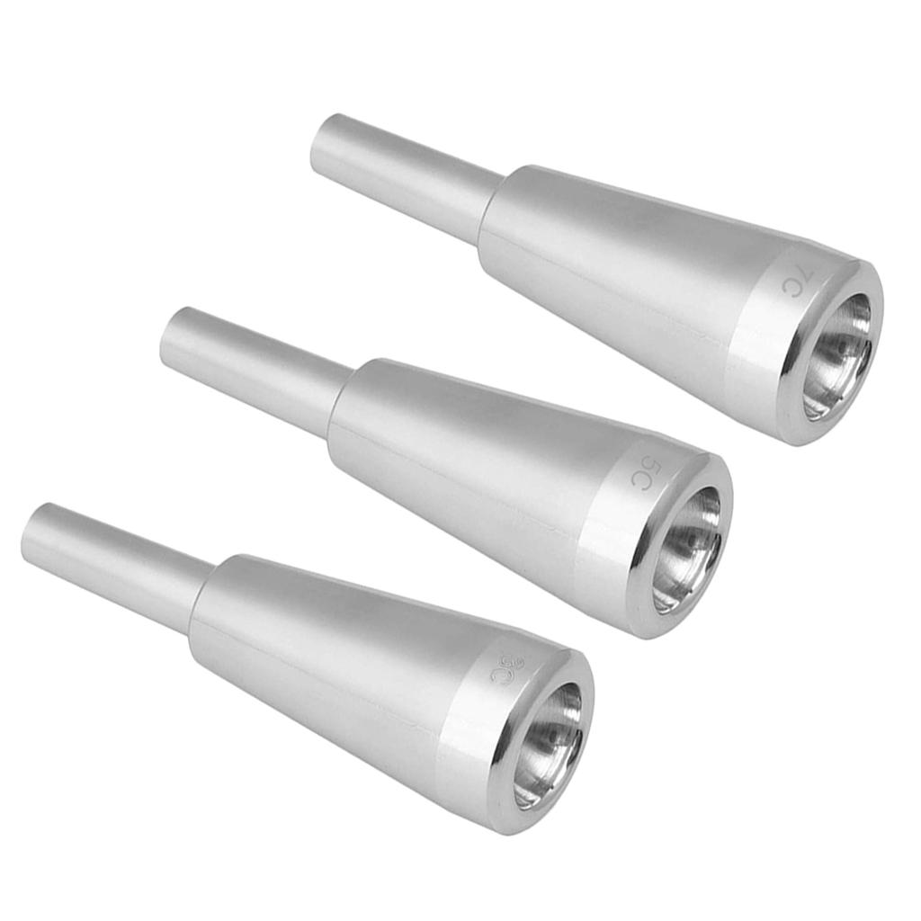 3C/5C/7C Trumpet Mouthpiece Stainless Instrument Mouthpiece Bright Tone Woodwind Musical Instrument Performance Parts