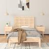 VidaXL Wall-mounted Headboard 96x3x63 Cm Solid Pine Wood 824723