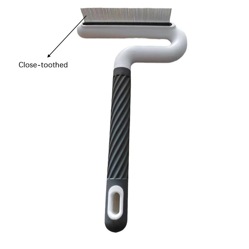 Cat Row Combs T-Shaped Long and Short Teeth De-Floating Hair Flea, Open Knot Combing Dogs and Cats Cleaning and Grooming Combs
