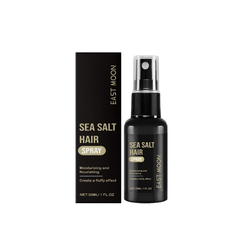 Sea Salt Hair Spray with Seaweed and Aloe Extract, Gentle Formula Lightweight Non-Irritating Texture for Voluminous Fresh Styling