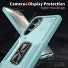 For Samsung Galaxy S25+/S24+ Case Ring Kickstand Anti-Drop PC+TPU Phone Cover
