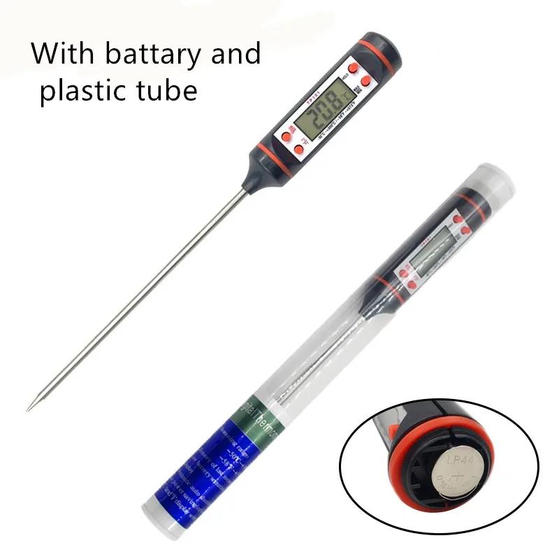 Thermometer Ofenwerkzeug Haushalt Küche Digitales Thermometer für Fleisch Wasser Milch Kochen Lebensmittelsonde BBQ Elektronische Werkzeuge