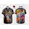 2026 Summer Dragon Ball Retro Fitness T-shirt Men's Oversized 3D Printed Short-sleeved Family