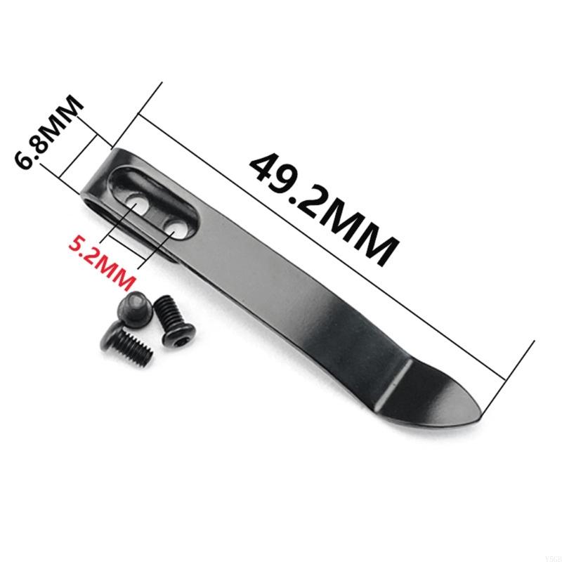 Sturdy 420 Stainless Steel Pockets Cutter Clip Gear Pockets Clip For DIY Tool With Secure Grip And Convenient Design Y5GB