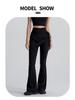 High-Waist Butt-Lifting Yoga Pants with Skirt Overlay for Women - Flared, Tight-Fitting, Anti-Exposure Fitness & Pilates Wear