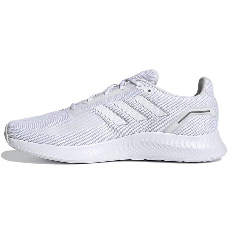 adidas Runfalcon 2.0  White Silver Metallic  Men s FY9612 EU 44