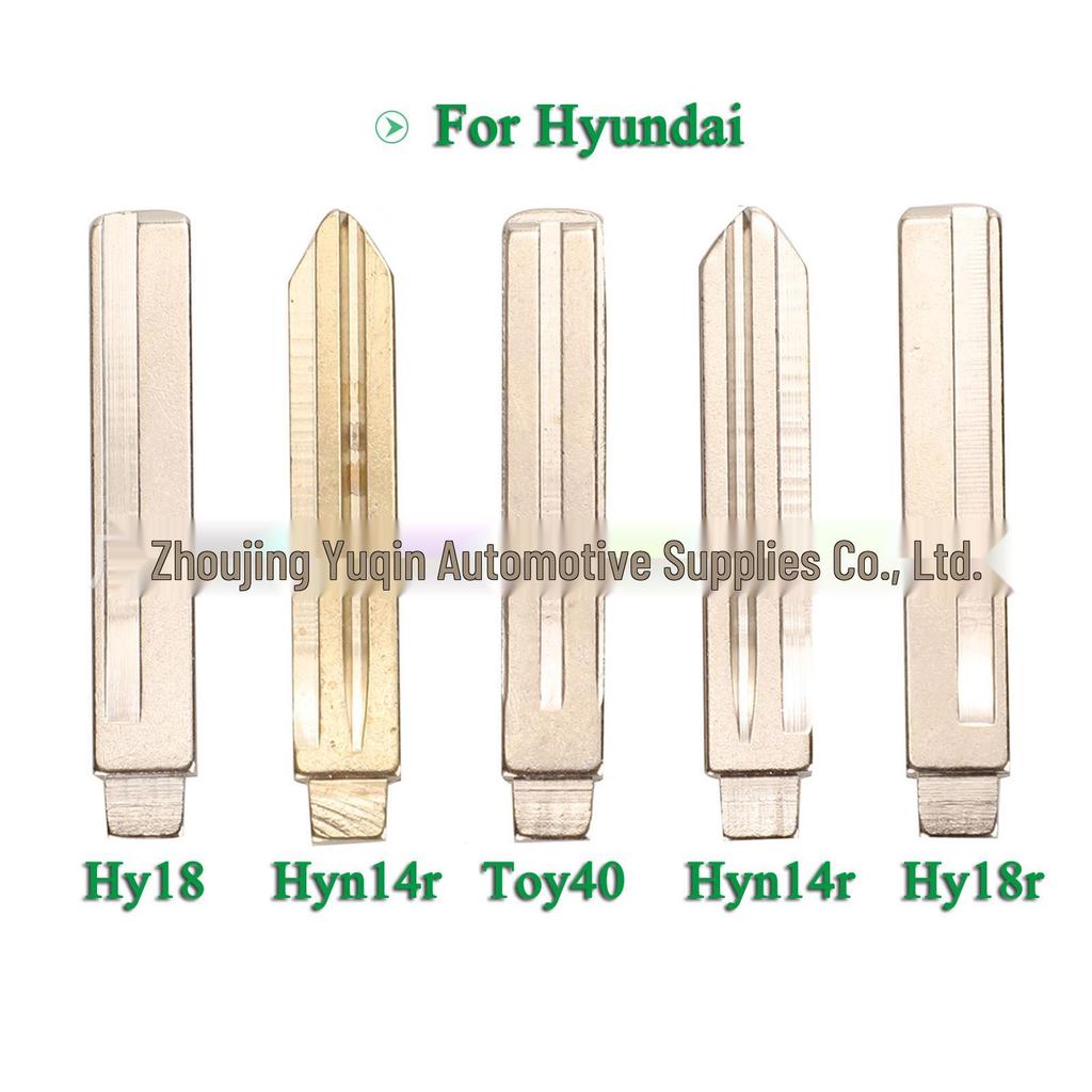 Capa de Chave Dobrável de 3 Botões Hyundai para Mingtu, ix25, IX35, Langdong, Nova Sonata - Carcaça Externa para Substituição de Controle Remoto