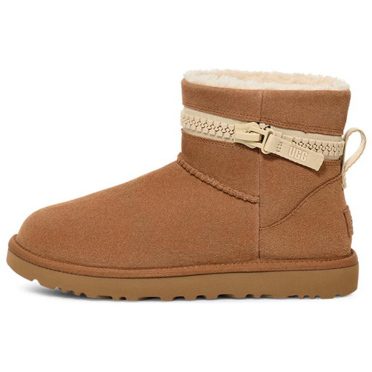 

UGG Classic Short Comfort Zip Boots Women boots Chestnut 1158197-CNTY 38