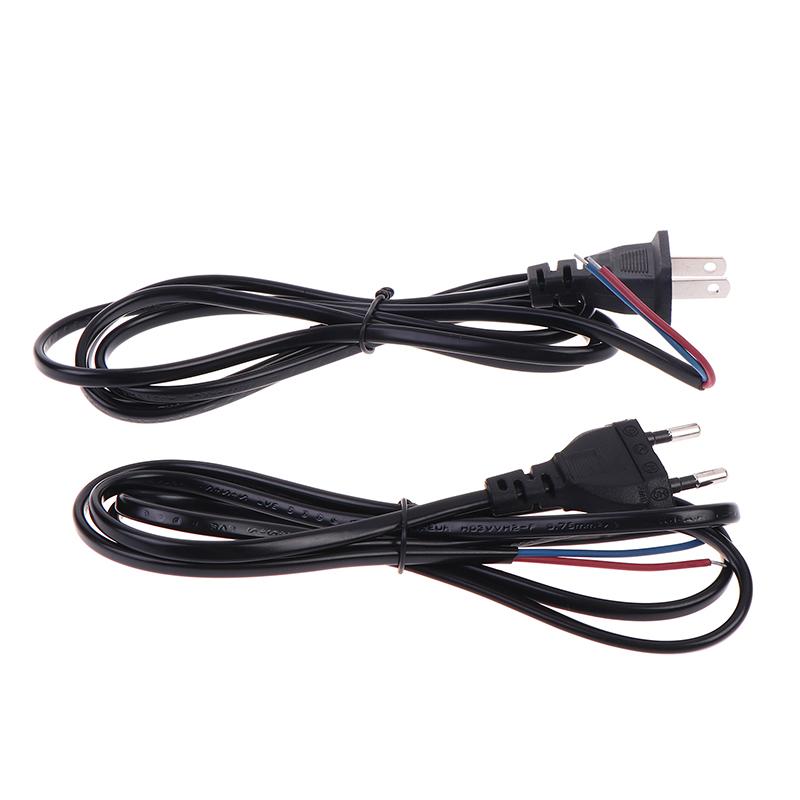 Eu Us Plug Ac Power Extension Cable Power Supply Cord 1.5M*0.75 For Electrical Sockets Outdoor Lamp Bulb Light