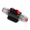 DC12V-24V Car Circuit Breaker Reset Inline Fuse Inverter Audio/Video System Protection (30A)