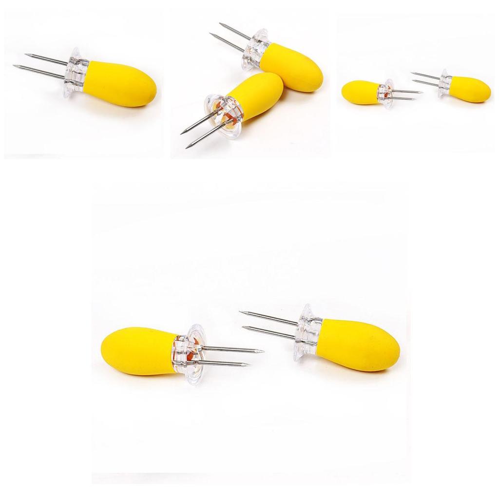 Langlebige Maiskolbenhalter aus Edelstahl mit weichen Körpern bieten überlegenen Halt und Stabilität