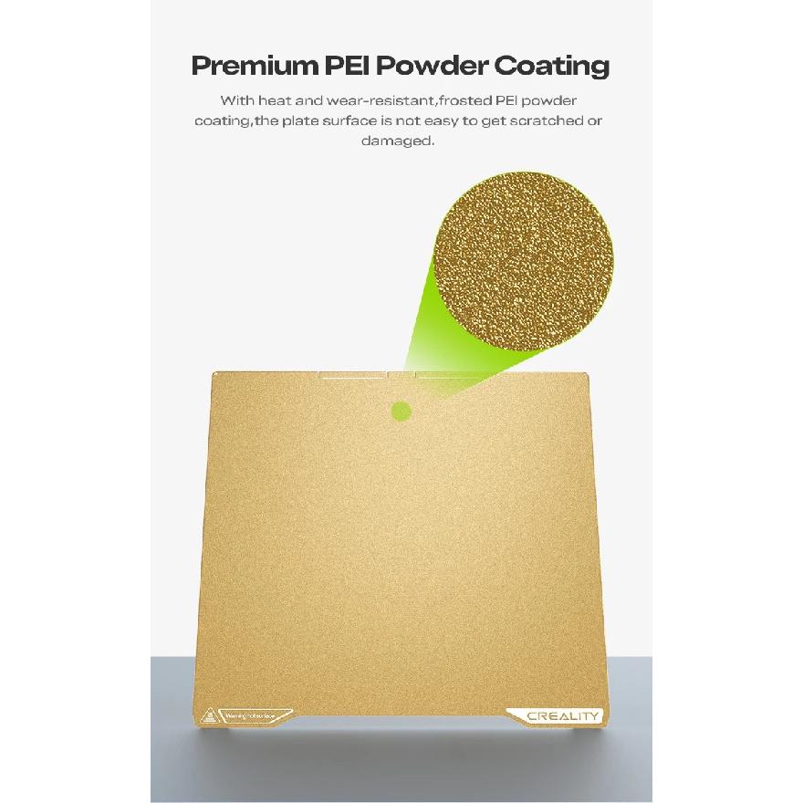Creality Original K2/K2 PRO PEI Double Sided Frosted Build Plate High Strength Premium PEl Powder Coating 3D Printer Parts