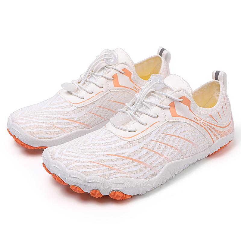 

Stream Water Shoes: Quick-Drying, Lightweight, Wear-Resistant for Hiking, Beach, Swimming, Fishing, Indoor Fitness - Men s and Women s Mesh Footwear. 40 оранжевый/белый
