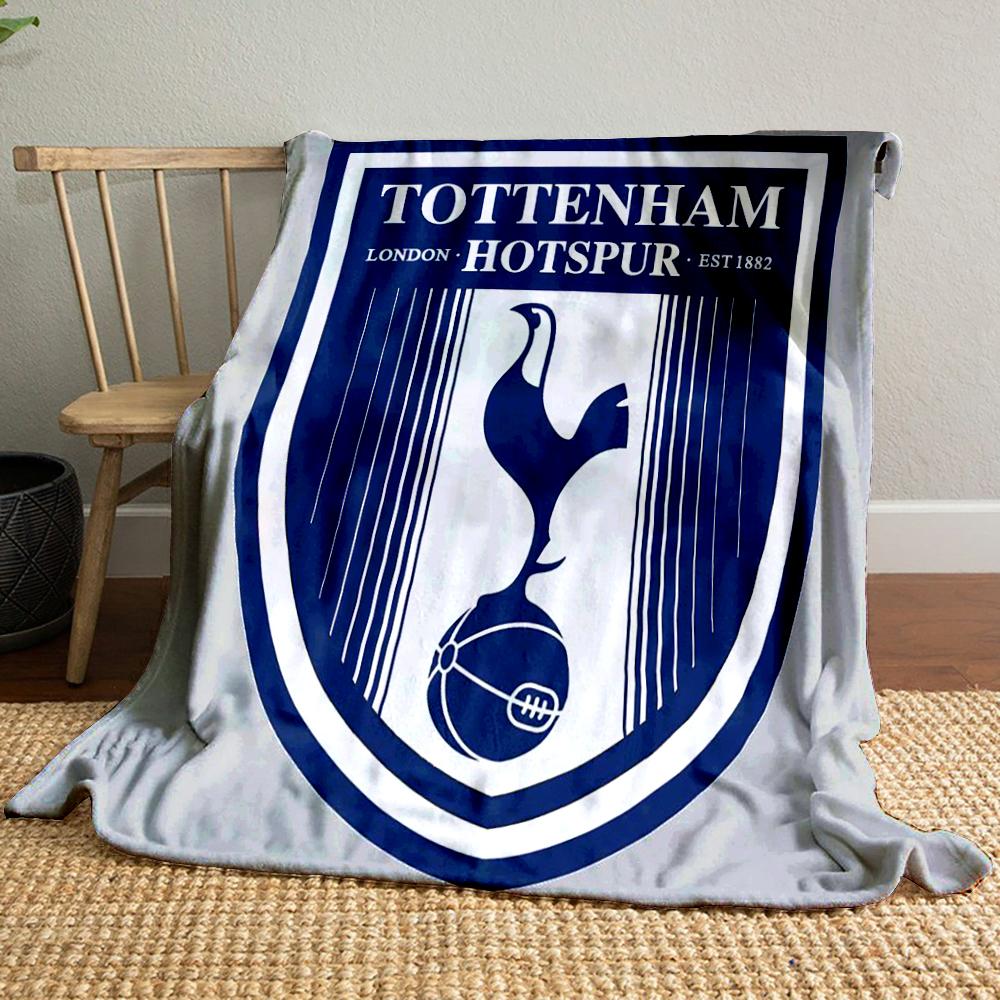 Tottenham Hotspur Designed Flannel blanket for bedroom, living room, sofa, and nap