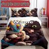 3pcs Duvet Cover Set (1*Duvet Cover + 2*Pillowcase, Without Core), Custom Name How to Train Your Dragon Pattern Bedding Set, Home Bedroom Decor Gift