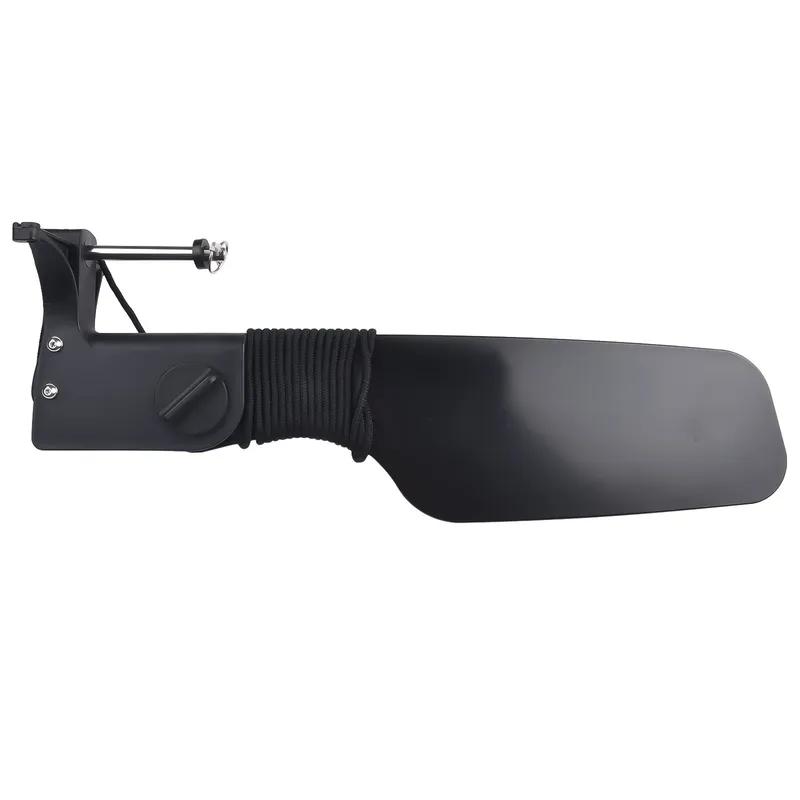 Fishing Boat Rudder Replacement for Kayak Canoe with Pulley Steering Control Nylon Big Tail Rudder for Small Boats